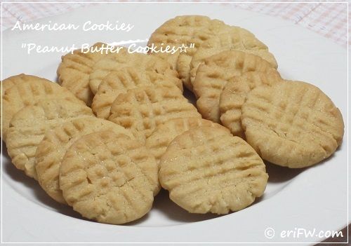 peanut butter cookiesの画像