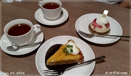 千林カフェのケーキの画像