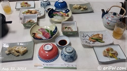 奈良・桜井・皆花桜の夕食の画像