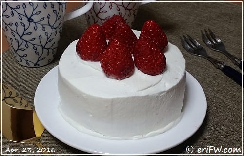 苺ショートケーキ4号の画像