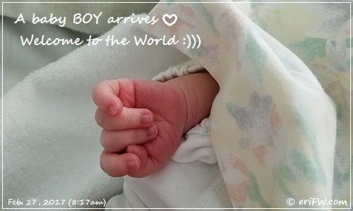 A NEW BABY BOYの画像