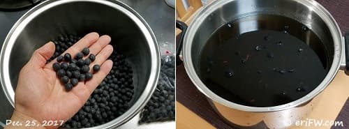 お節料理・黒豆煮の画像