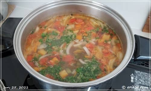 ロシアのピクルススープの画像