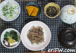 牛肉と玉ネギの生姜炒め煮の画像