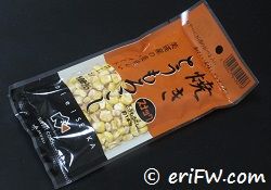 北海道・美瑛のお土産、焼きトウモロコシスナックの画像